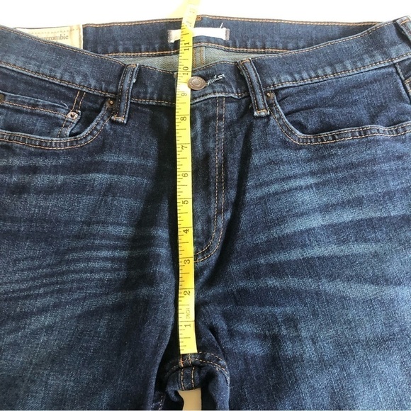 Abercrombie & Fitch Men’s Stretch Slim Straight Denim Jeans Size 31Wx32L - Picture 11 of 13